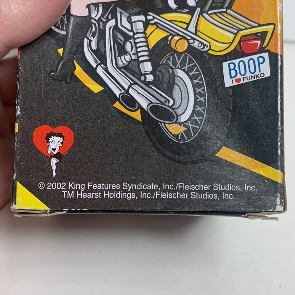 Funko Betty “Biker” Boop Wacky Wobbler. collectible Betty Boop bobble head - Picture 15 of 15